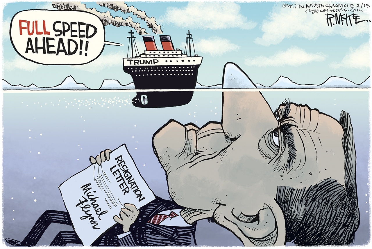 Editorial cartoons for Wednesday, Feb. 15
