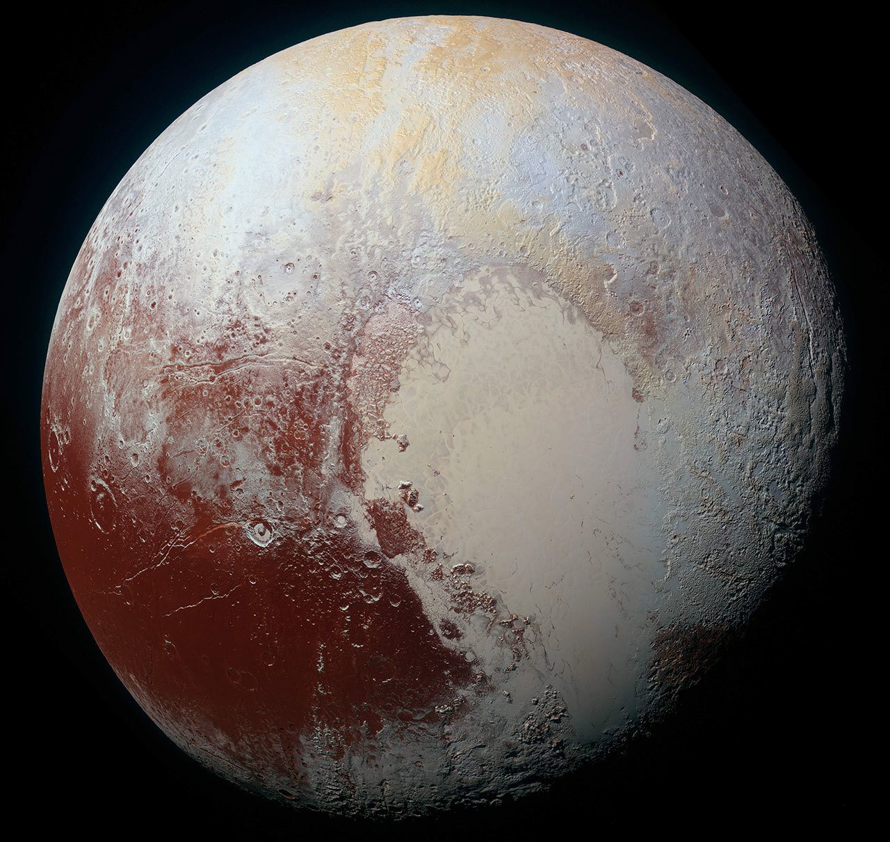 This image of Pluto was taken by NASA’s New Horizons probe on July 14, 2015. (NASA / Johns Hopkins University Applied Physics Laboratory / Southwest Research Institute)