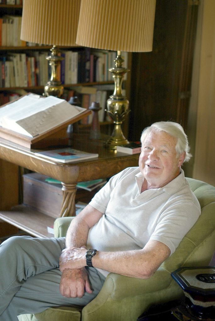 Bob Henry, 79, taught drama from 1958 to 1979 at Everett High School. In his memory, the city will honor him with its legacy award. (Dan Bates / The Herald)
