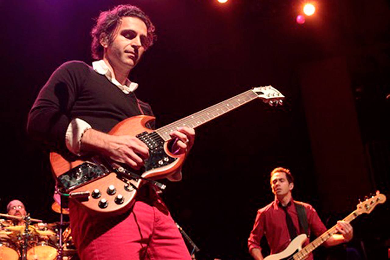 Dweezil Zappa is among the guitarists scheduled to play at the “Experience Hendrix” show Sunday at the Paramount Theatre. (Invision)
