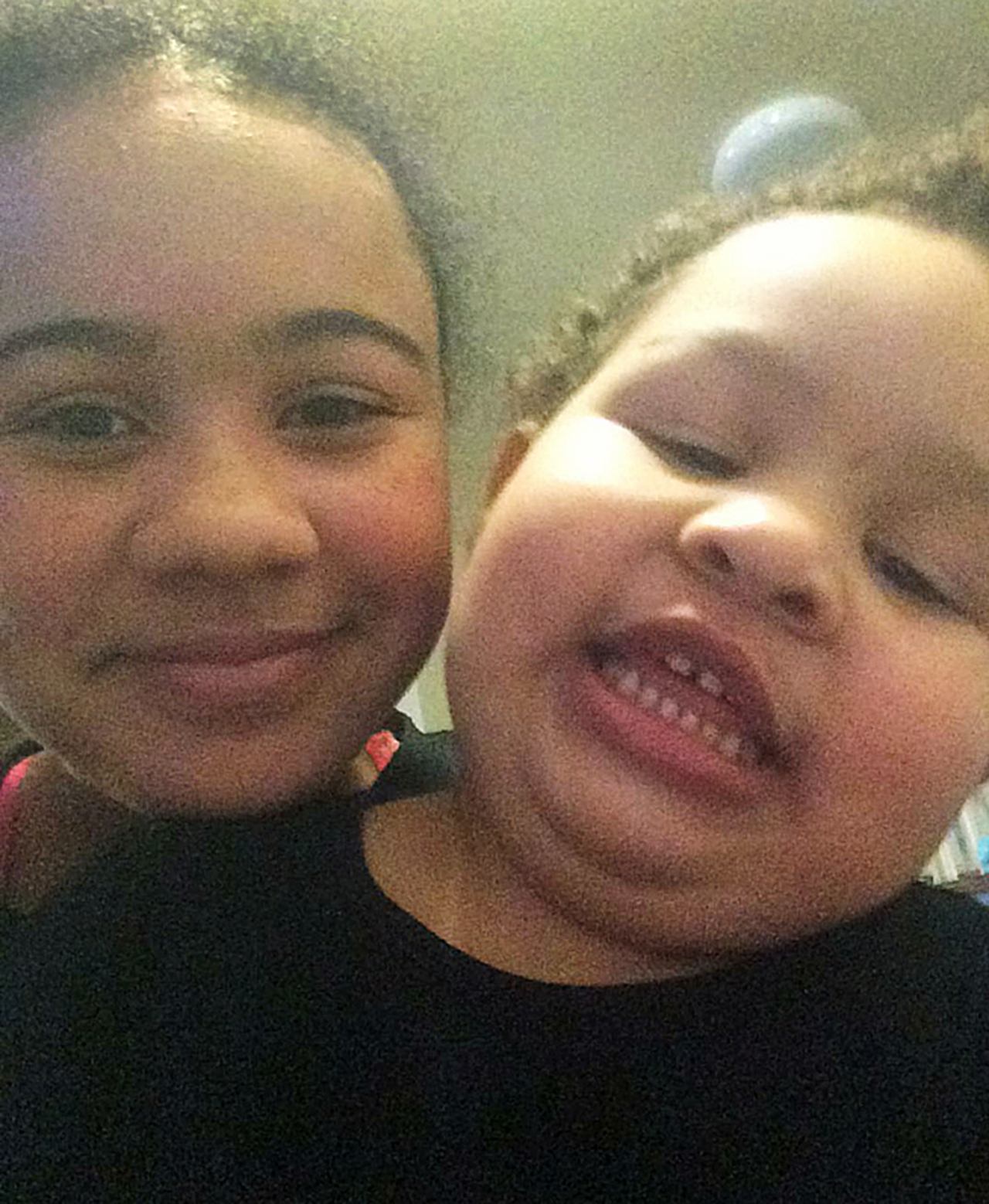 Amiyah Johnson (left) and Yesterday Wallace (Photo courtesy of the family)
