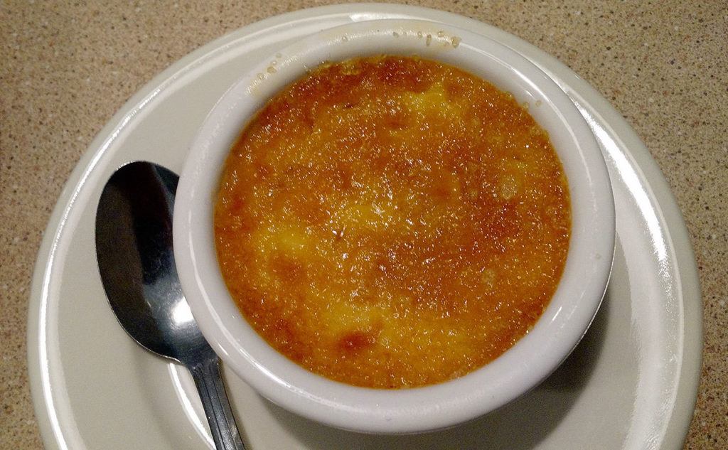 At Brianna’s Cafe in Marysville, dessert is included in the price of dinner. The restaurant’s creme brulee is a must-try. (Sara Bruestle / The Herald)
