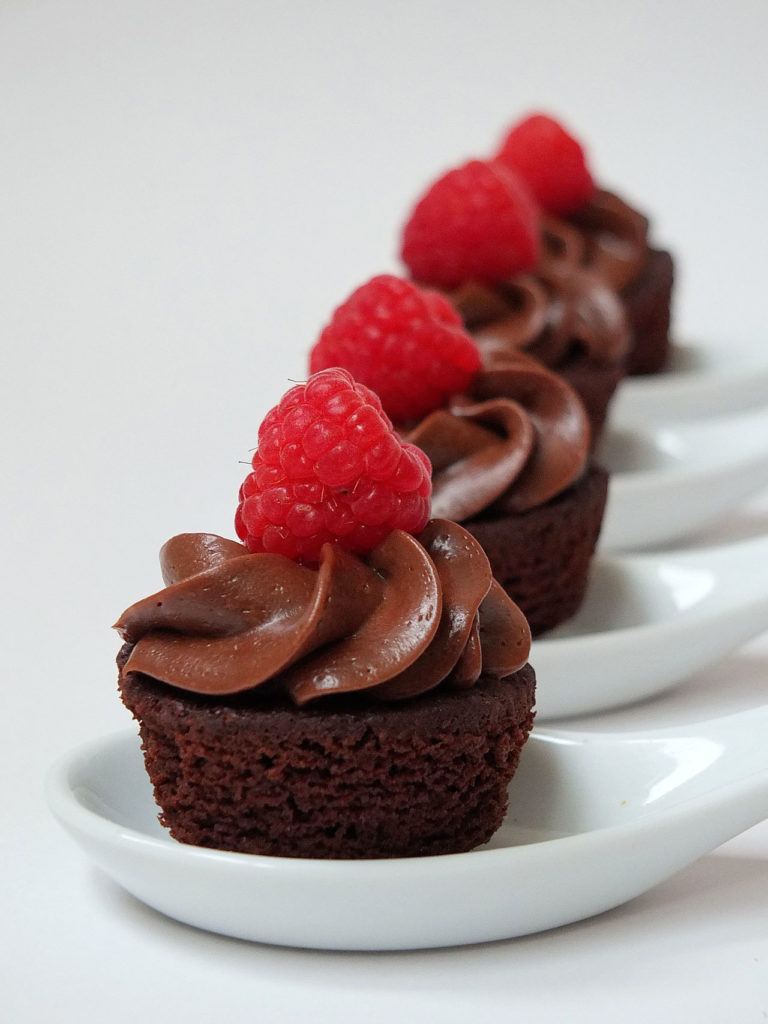 These raspberry-filled Brownie Love Bites are simple and elegant. (Norene Cox photo)
