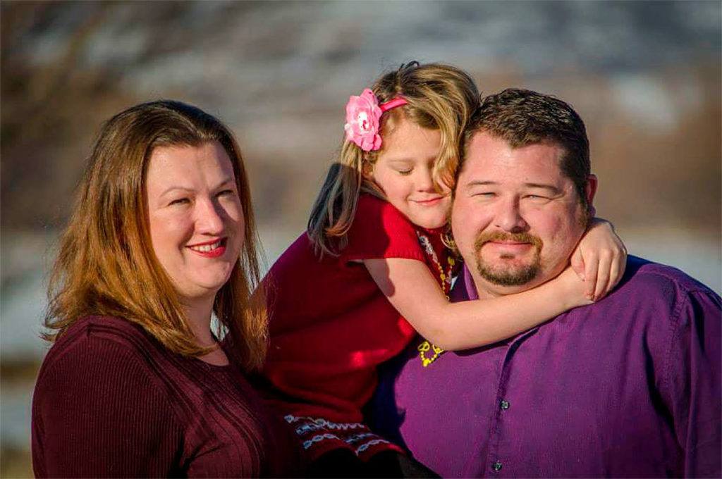 Jay and Maria Corcoran, with their daughter Ana, before their move from Utah to Lake Stevens. Jay Corcoran died Feb. 14, just a week after the young family moved to their new house with Ana and their baby son, Jimmy. (Courtesy of Maria Corcoran)
