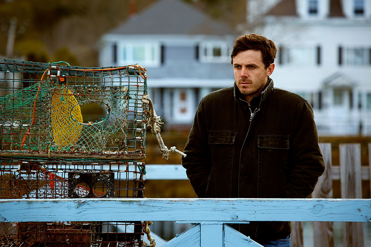 This image shows Casey Affleck in a scene from “Manchester By The Sea.” (Claire Folger/Roadside Attractions and Amazon Studios via AP)
