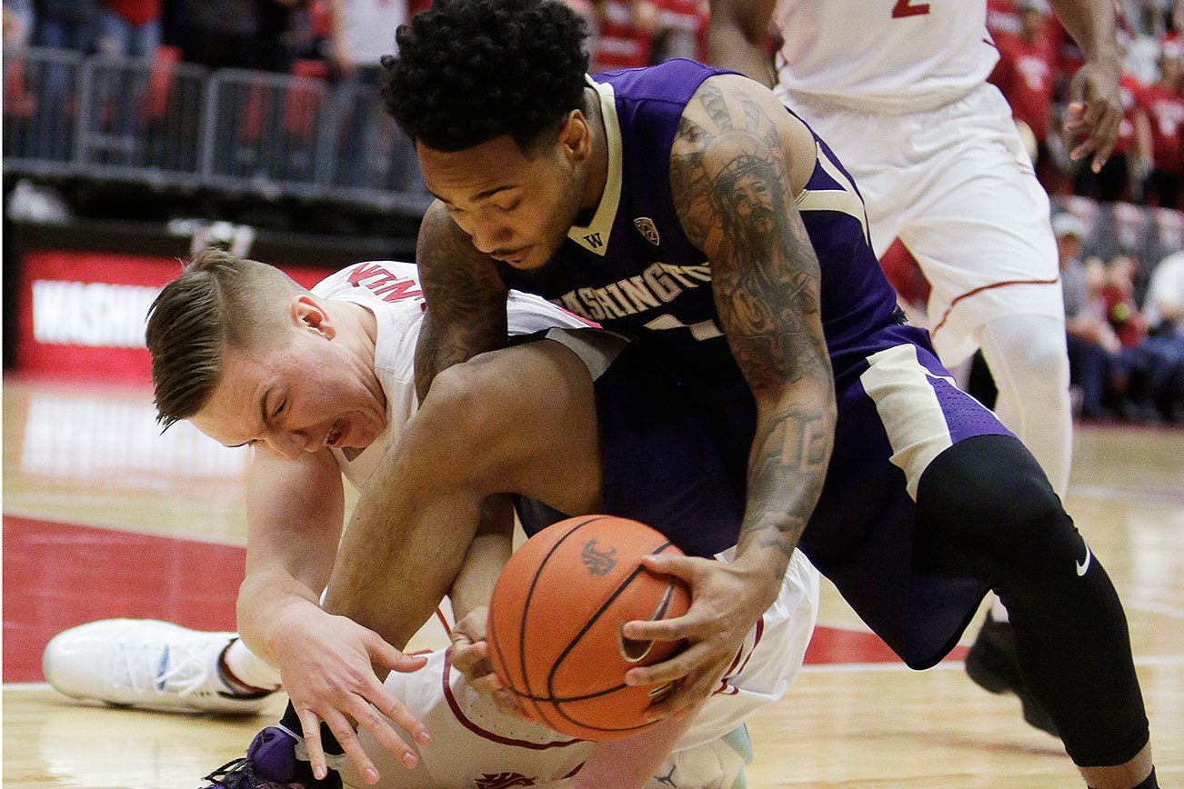Cougars complete season sweep of the Huskies