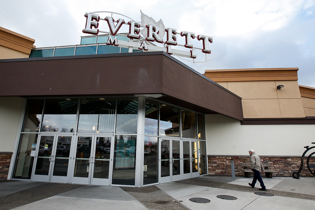 Everett Mall back on the block for the third time in two years