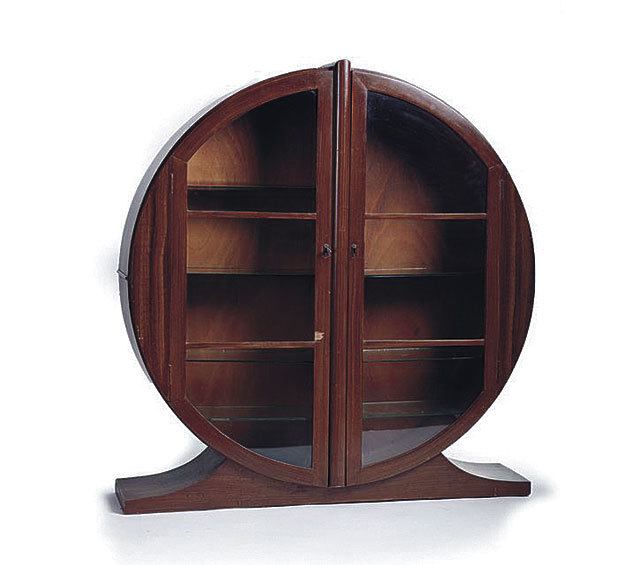 Round china cabinet deals