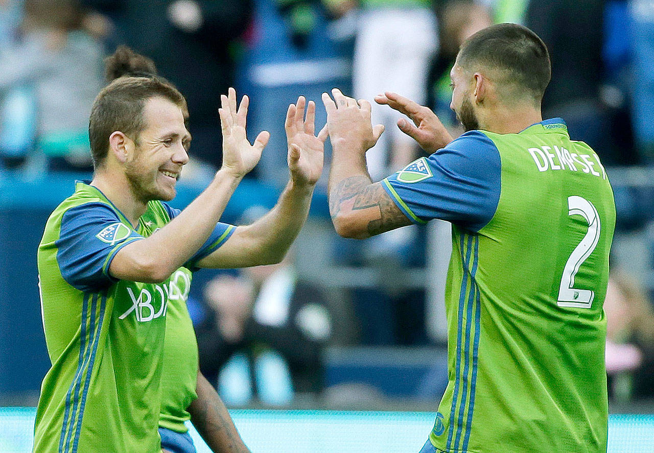 Sounders midfielder Shipp settling in with Seattle