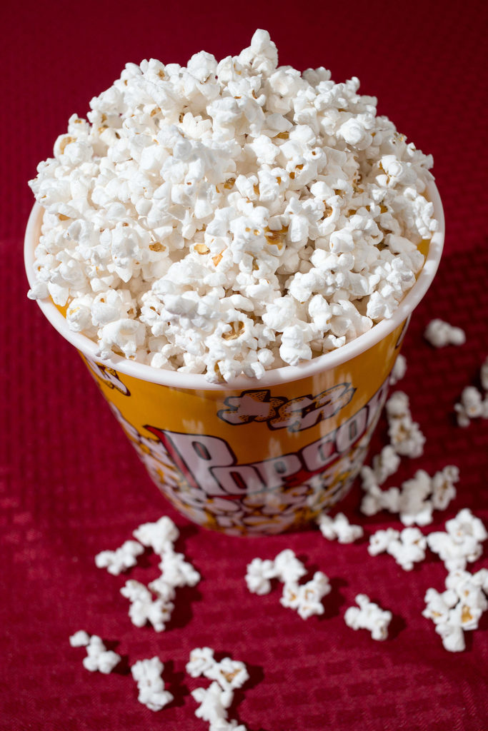 Use coconut oil to make various kinds of popcorn. (Andy Bronson / The Herald)
