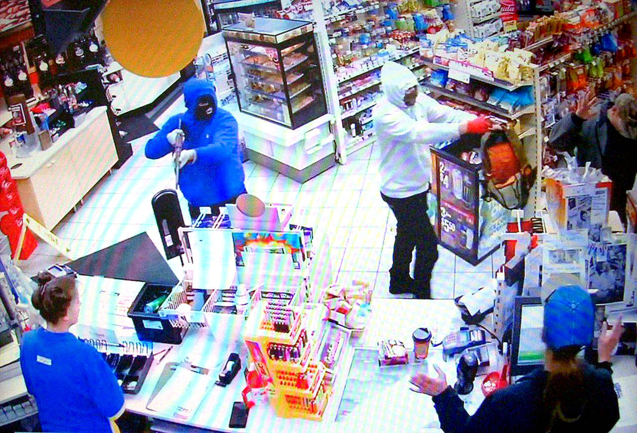 An armed robbery was reported Tuesday at a Stanwood convenience store. (Snohomish County Sheriff’s Office)