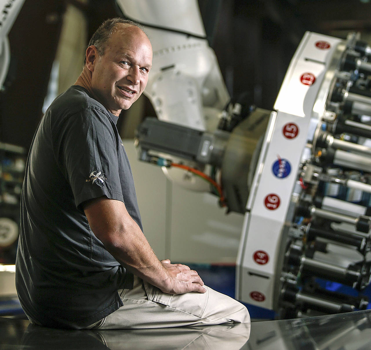 Electroimpact President Peter Zieve. (Dan Bates / Herald file)