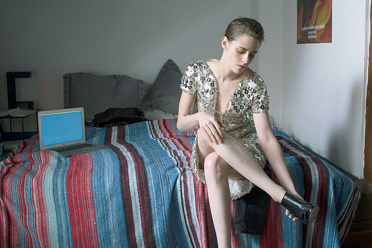 Kristen Stewart stars in “Personal Shopper,” which revolves around a ghost story that takes place in the fashion underworld of Paris. (Carole Bethuel/IFC Films via AP)
