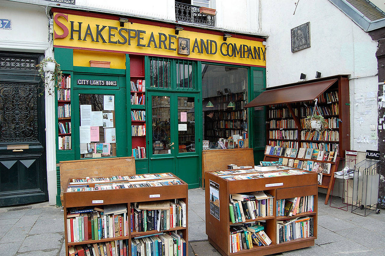 The English-language Shakespeare and Company in Paris is a bookworm’s dream. (Cameron Hewitt / Rick Steves’ Europe)