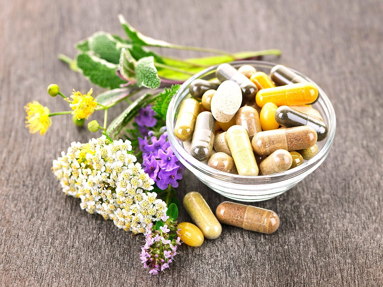 We may be convinced that vitamins, minerals and antioxidants help treat our colds and flu, but studies have yet to show they are effective. (Thinkstock)