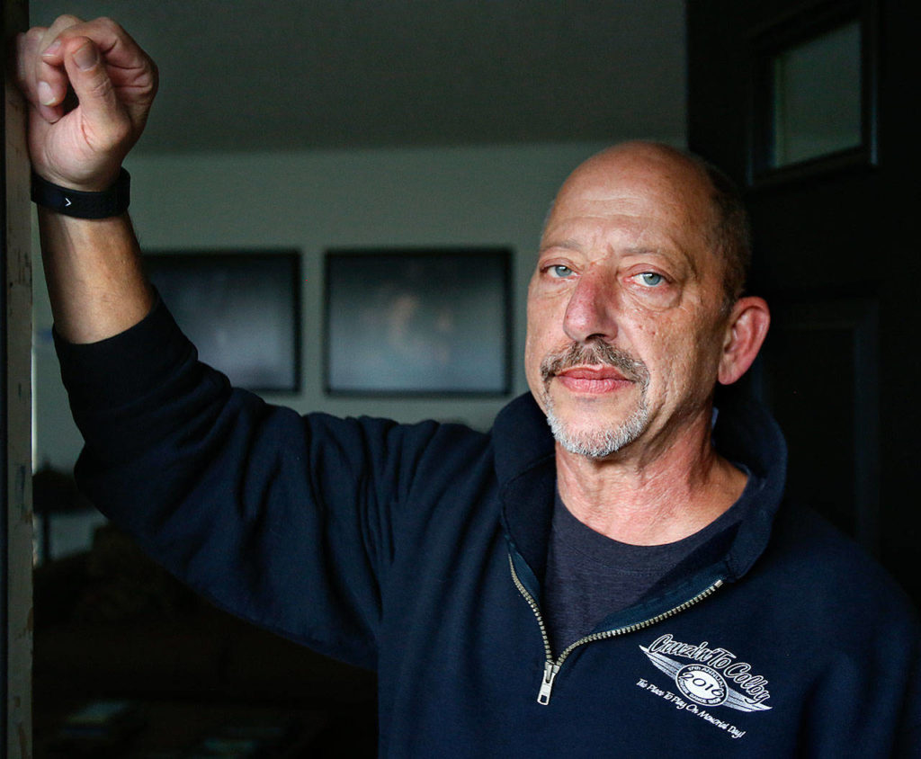 Joel Starr of Everett has stepped forward to give the 2017 Cruzin’ to Colby car show new life. (Dan Bates / The Herald)
