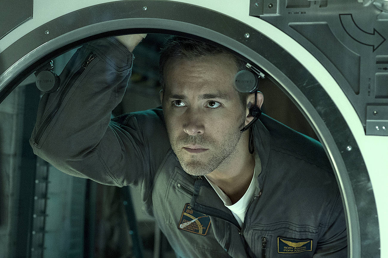 Alex Bailey / Columbia Pictures-Sony                                Ryan Reynolds plays a member of team of scientists aboard the International Space Station that discovers a rapidly evolving life form, which caused extinction on Mars, and threatens the crew and all life on Earth, in “Life.”