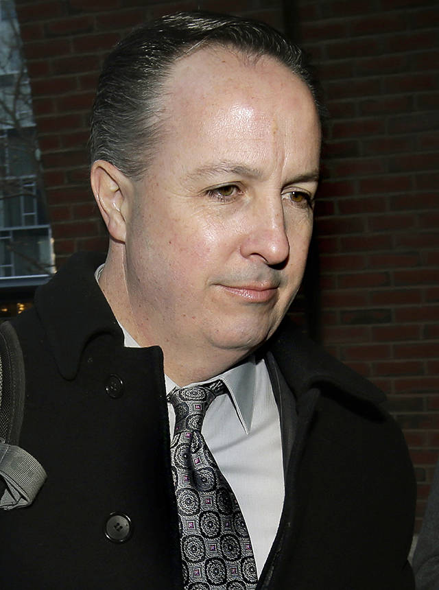 In this March 16 photo, Barry Cadden arrives at the federal courthouse in Boston. (AP Photo/Steven Senne, File)