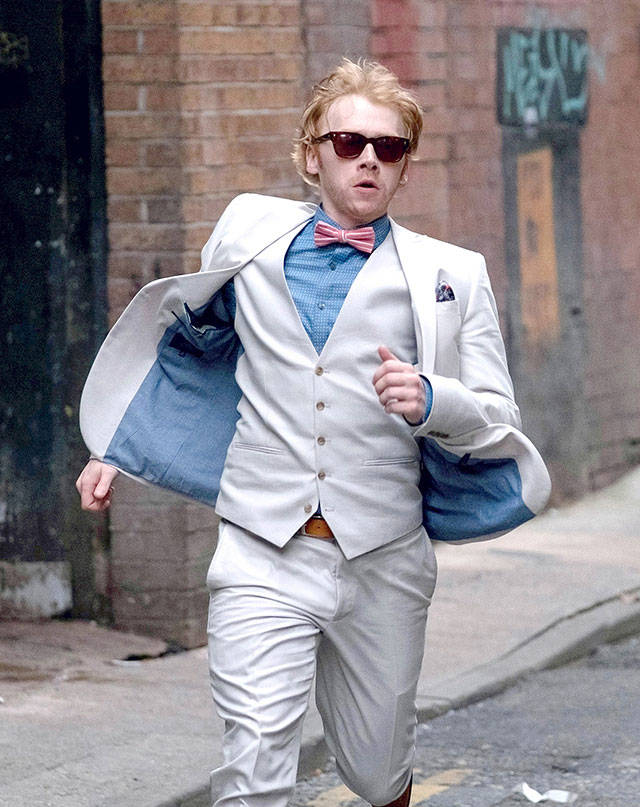 Rupert Grint plays the disreputable Charlie in Crackle’s new series, “Snatch,” premiering Thursday. (Matt Squire)