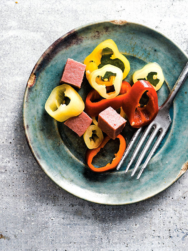 If you’re a fan of pickled herring, try pickled bologna with peppers. (Johnny Autry photo)