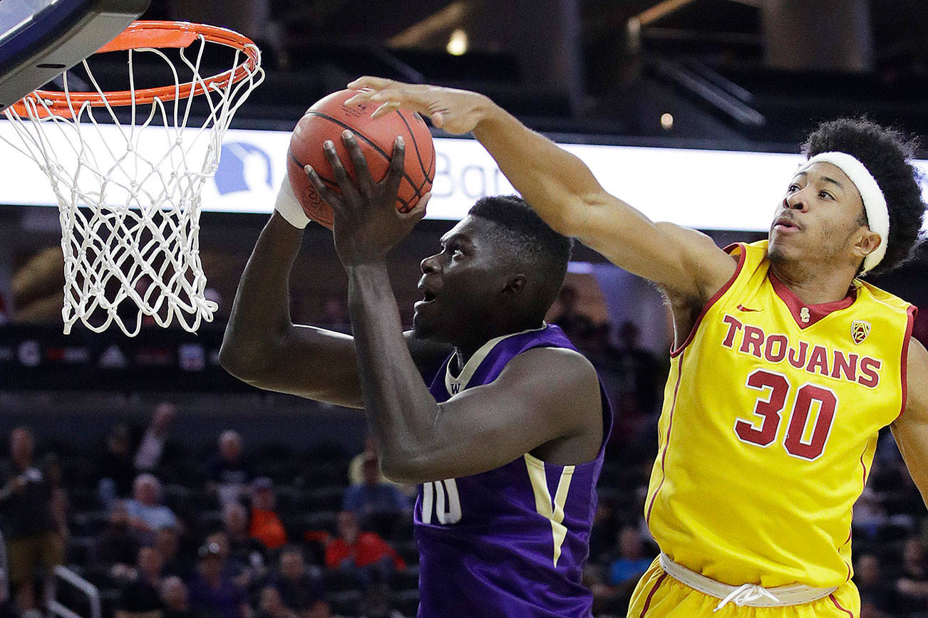 Huskies’ season ends with 78-73 loss to USC in Pac-12 tourney