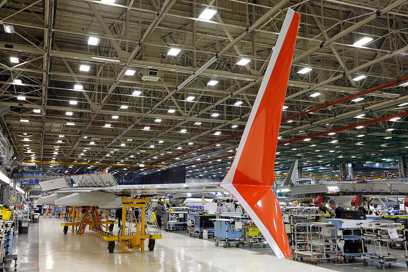 Airliner winglets help to save billions of gallons of fuel