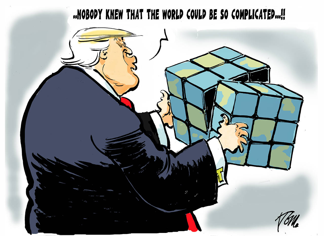 Editorial cartoons for Sunday, April 9
