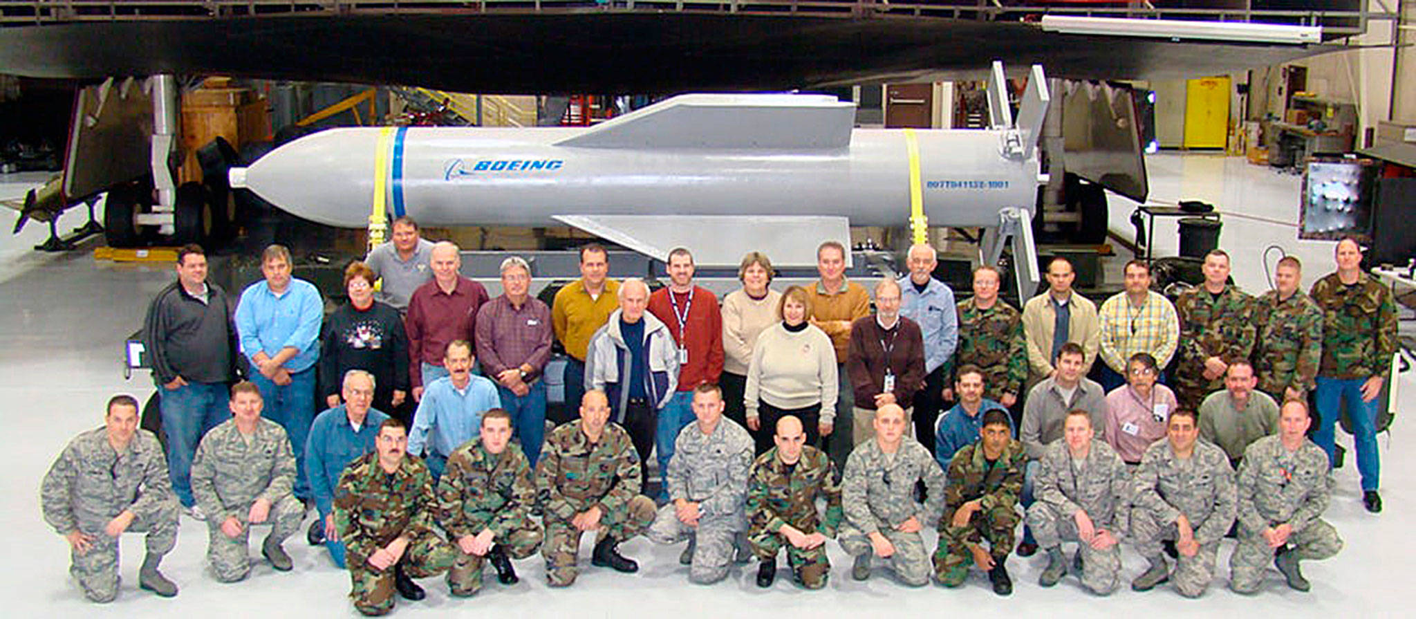 Boeing made 20 of the bunker busters, delivered and tested in 2011, for $30 million.