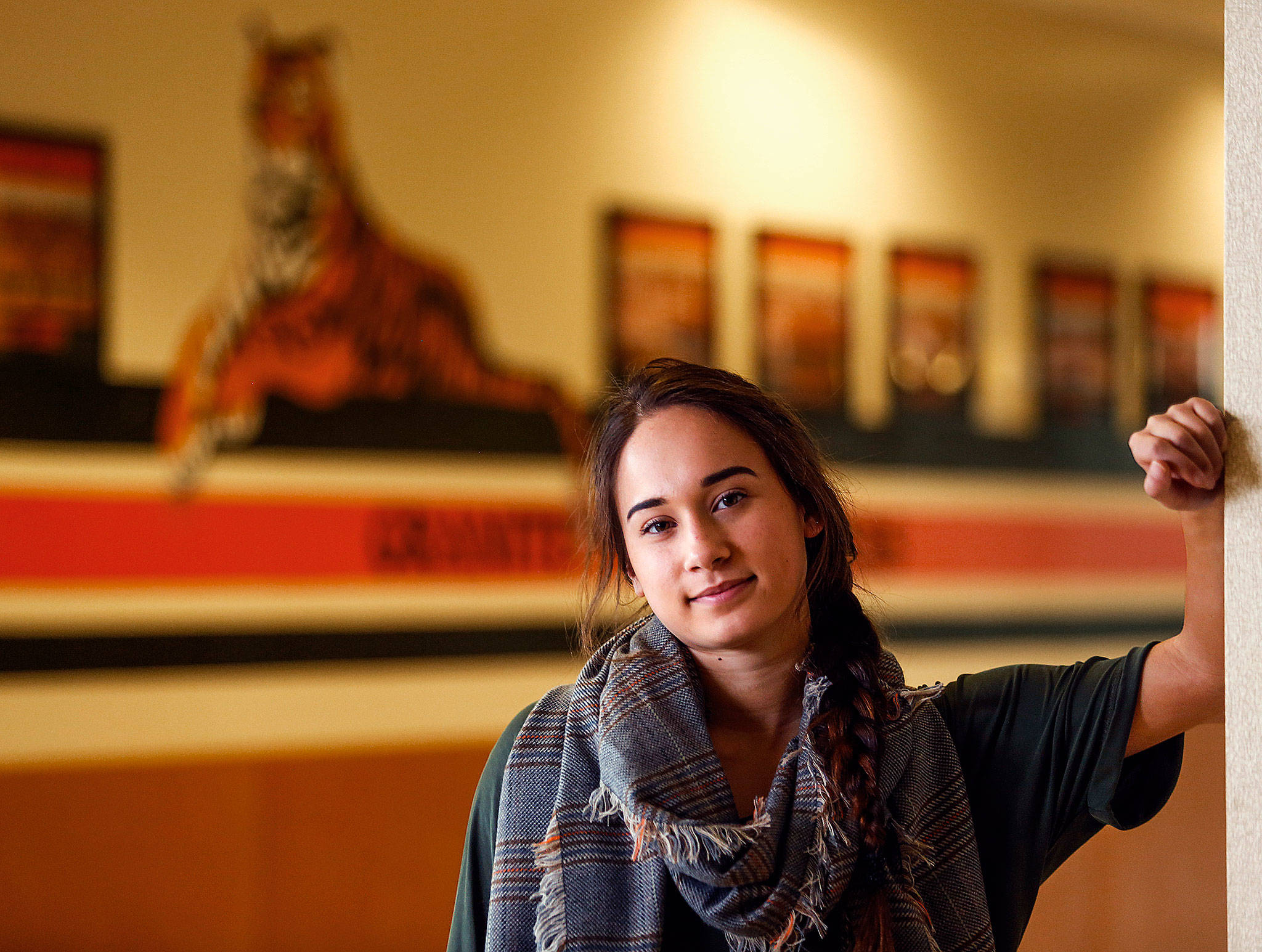 This week’s Herald Super Kid is Cassie Collinge, a Granite Falls High School senior.(Dan Bates / The Herald)