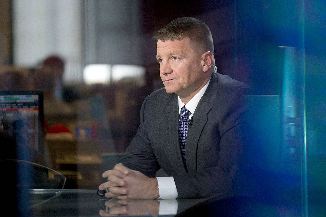 Erik Prince, founder of Blackwater Worldwide. (Andrew Harrer / Bloomberg News)