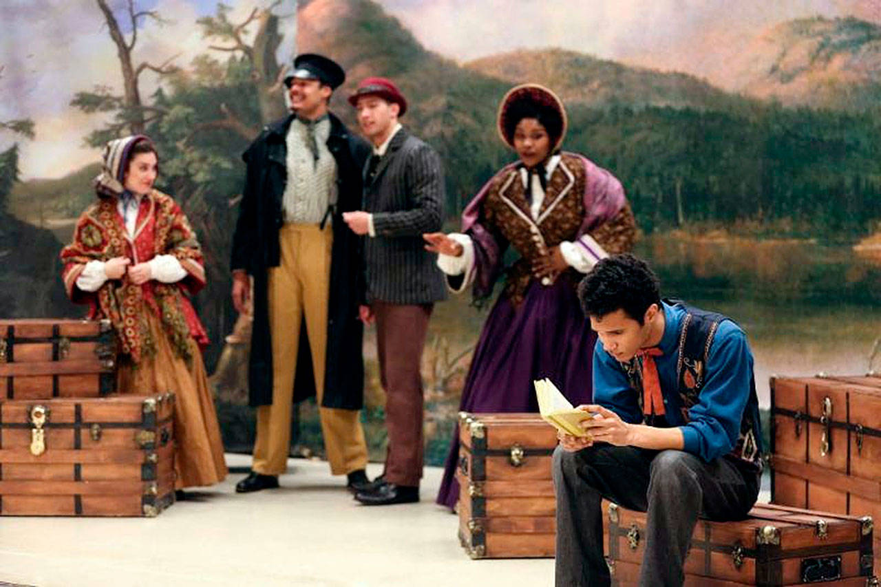 5th Avenue Theatre’s Adventure Musical Theater will perform “Free Boy: The True Story of Master and Slave” April 4 at the Wade James Theatre in Edmonds. (Submitted photo)