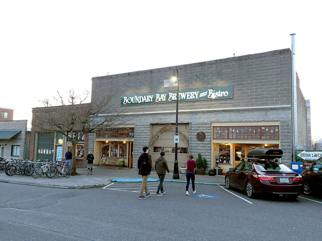 Boundary Bay Brewery, the oldest brewery in Bellingham, is just blocks from the north trailhead of the South Bay Trail. (Aaron Swaney photo) 
