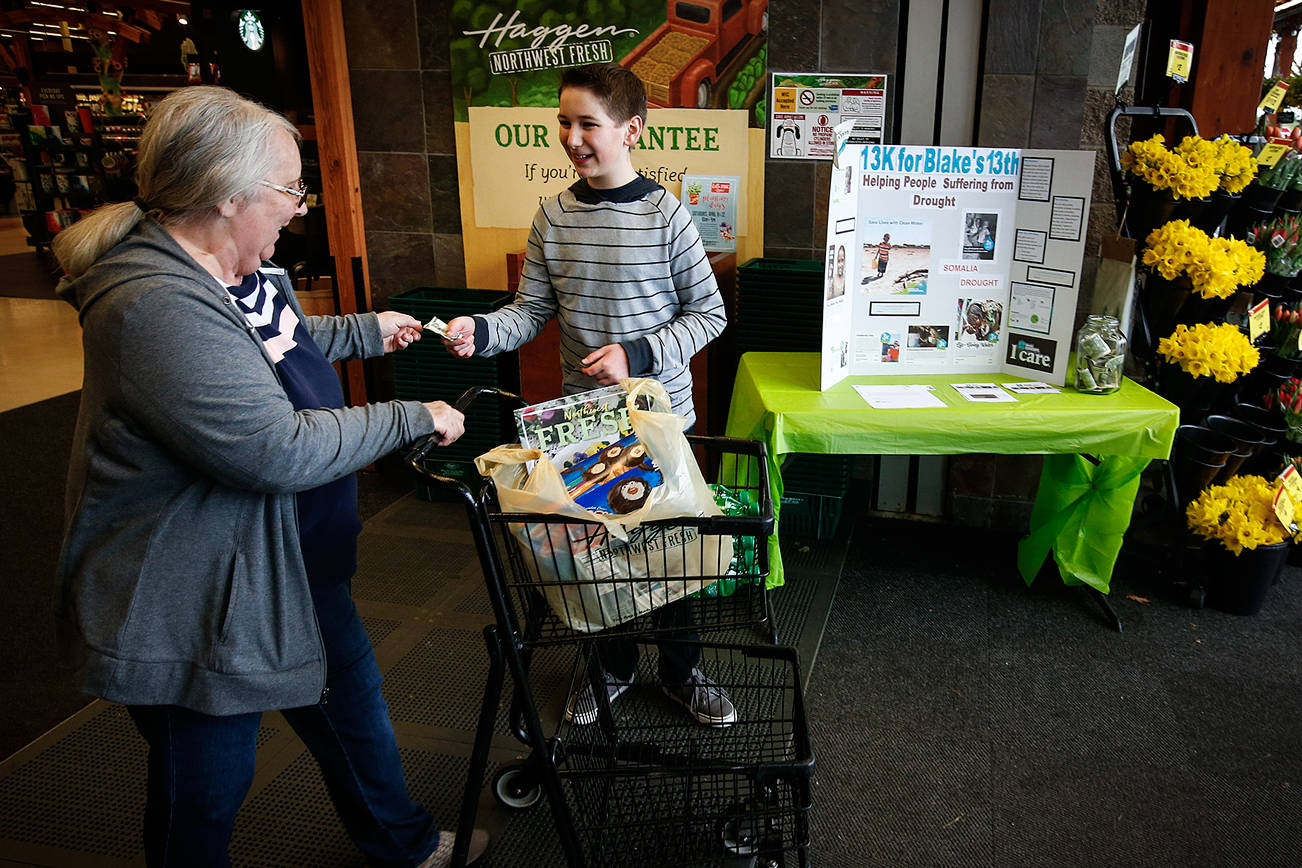 For his 13th birthday, Blake Habersetzer hopes to raise $13K