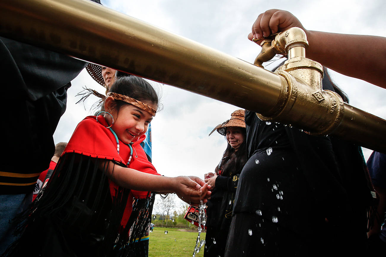 Tulalips’ long-awaited water pipeline turned on