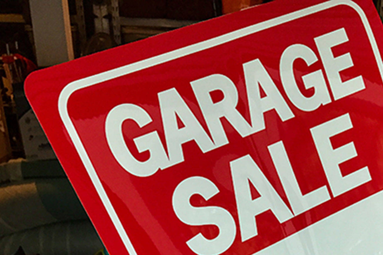 Garage sale season kicks off this weekend in Mukilteo