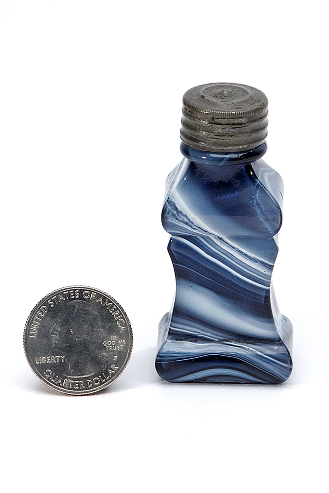 No, it’s not a saltshaker — this is a smelling salt bottle made about in 1850. It auctioned for $293. (Cowles Syndicate Inc.)