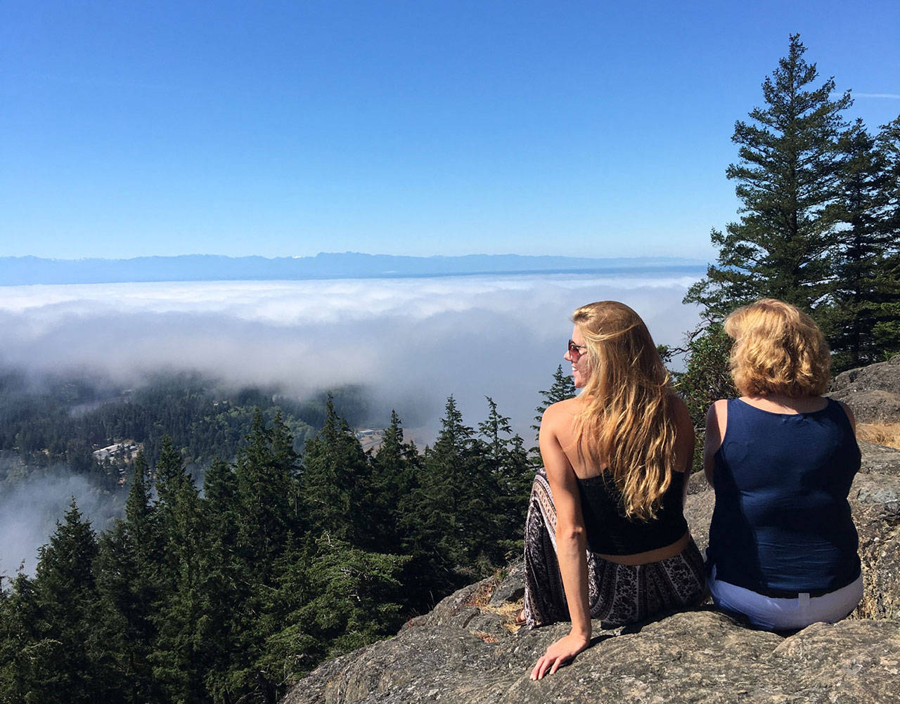 Shawna Krueger and her mom, Charlene, both of Lake Stevens.