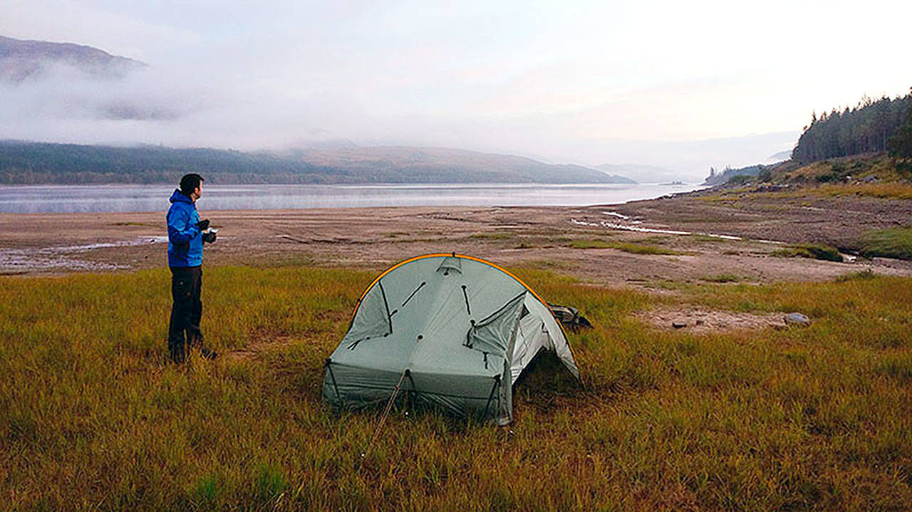 A Tarptent in Scotland. (Mathias Wielinga)