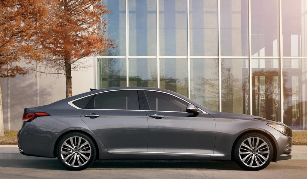 The 2017 Genesis G80 is an evolution of the Hyundai Genesis, with more features added as standard equipment and new features not available on the previous version. (Manufacturer photo)
