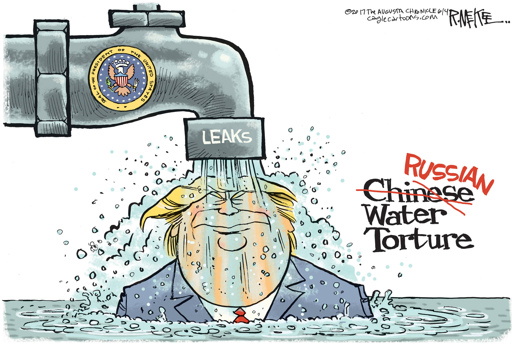 Editorial cartoons for Wednesday, June 7