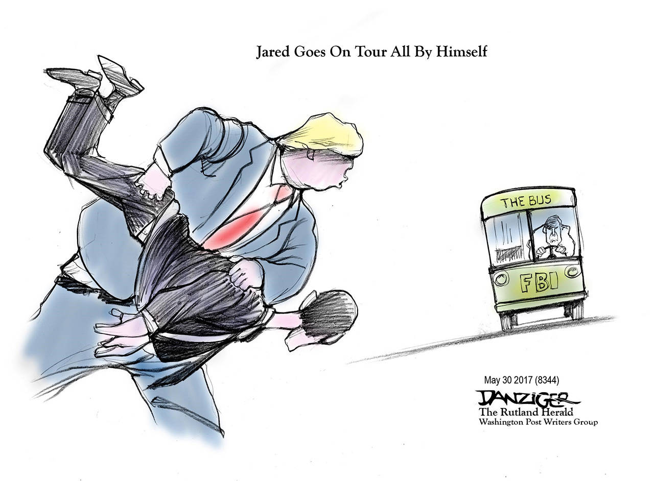 Editorial cartoons for Thursday, June 1