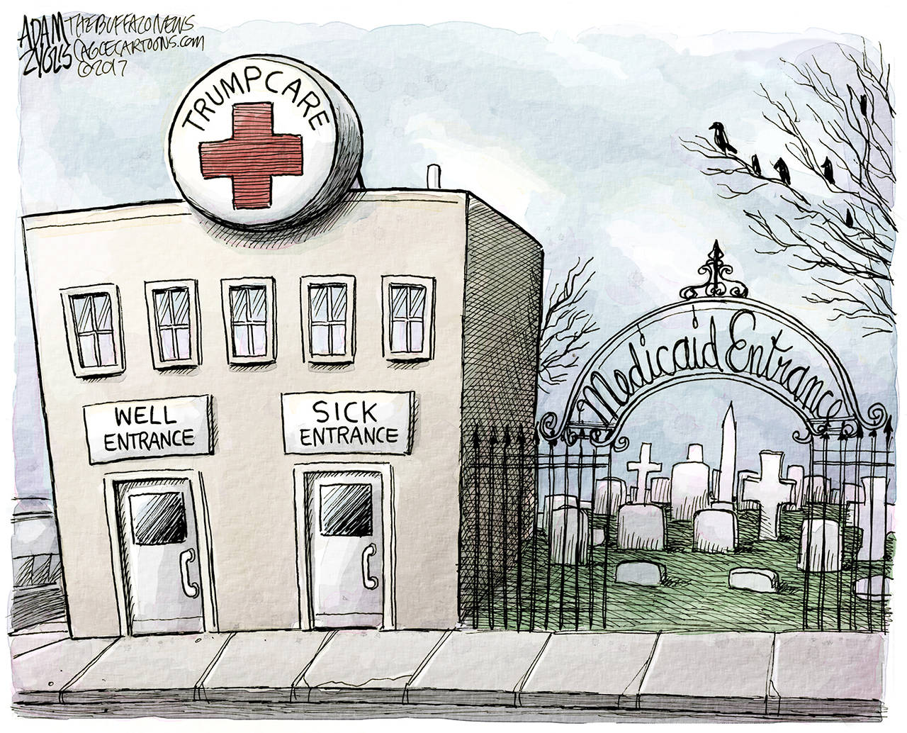 Editorial cartoons for Tueday, June 27