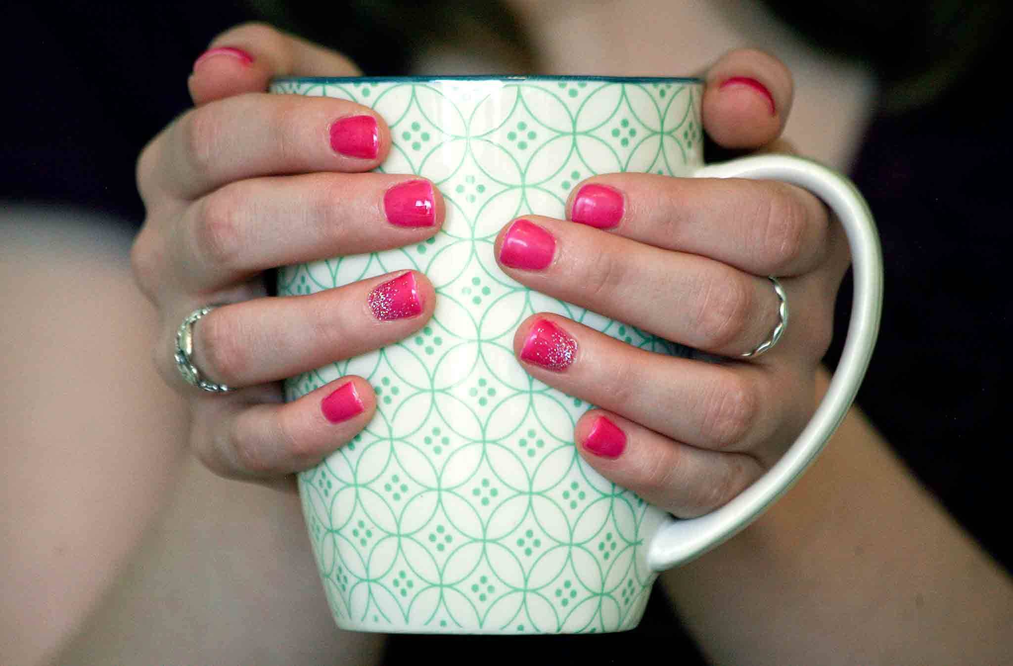 With a gel nail polish kit, you can achieve professional-quality manicures at home. (Vanessa McVay / The Herald)