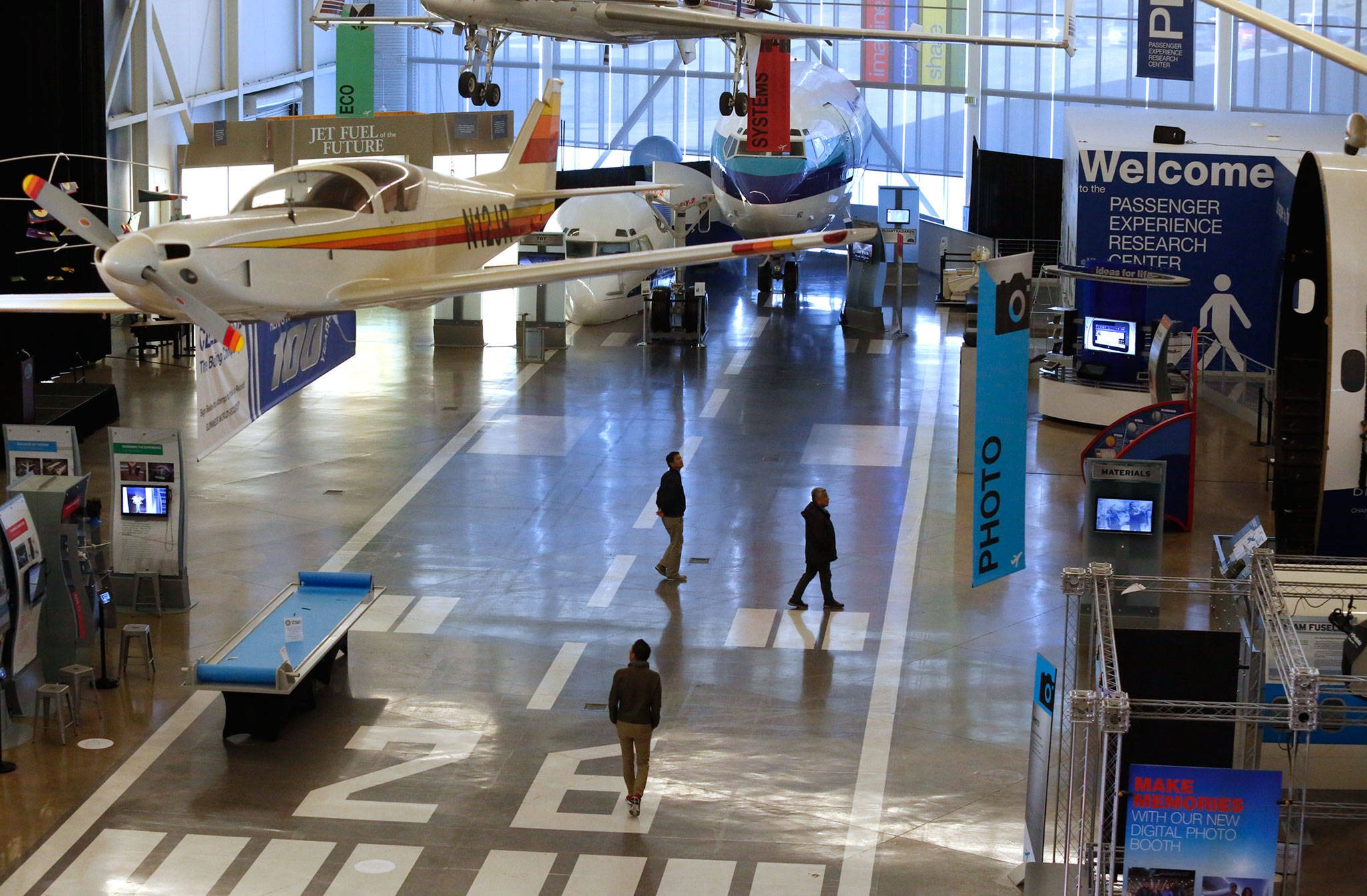 The Future of Flight Aviation Center in Everett in December. Snohomish County Executive Dave Somers is exploring a plan to have the Museum of Flight in Seattle manage the Snohomish County-owned facility at Paine Field. (Andy Bronson / The Herald)