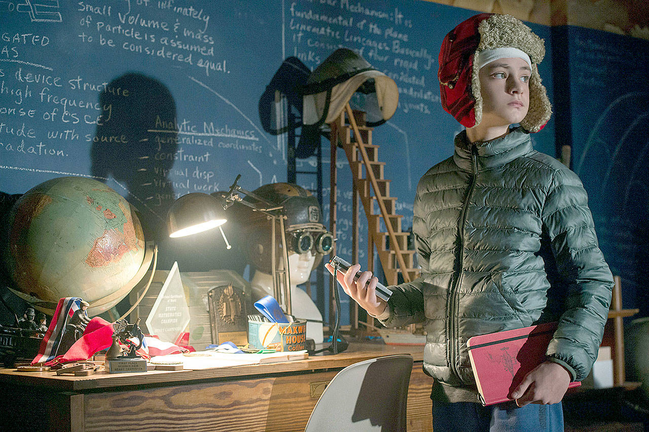 Jaeden Lieberher as Henry Carpenter in “The Book of Henry.” The movie opened in theaters Friday. (Jojo Whilden, Focus Features)