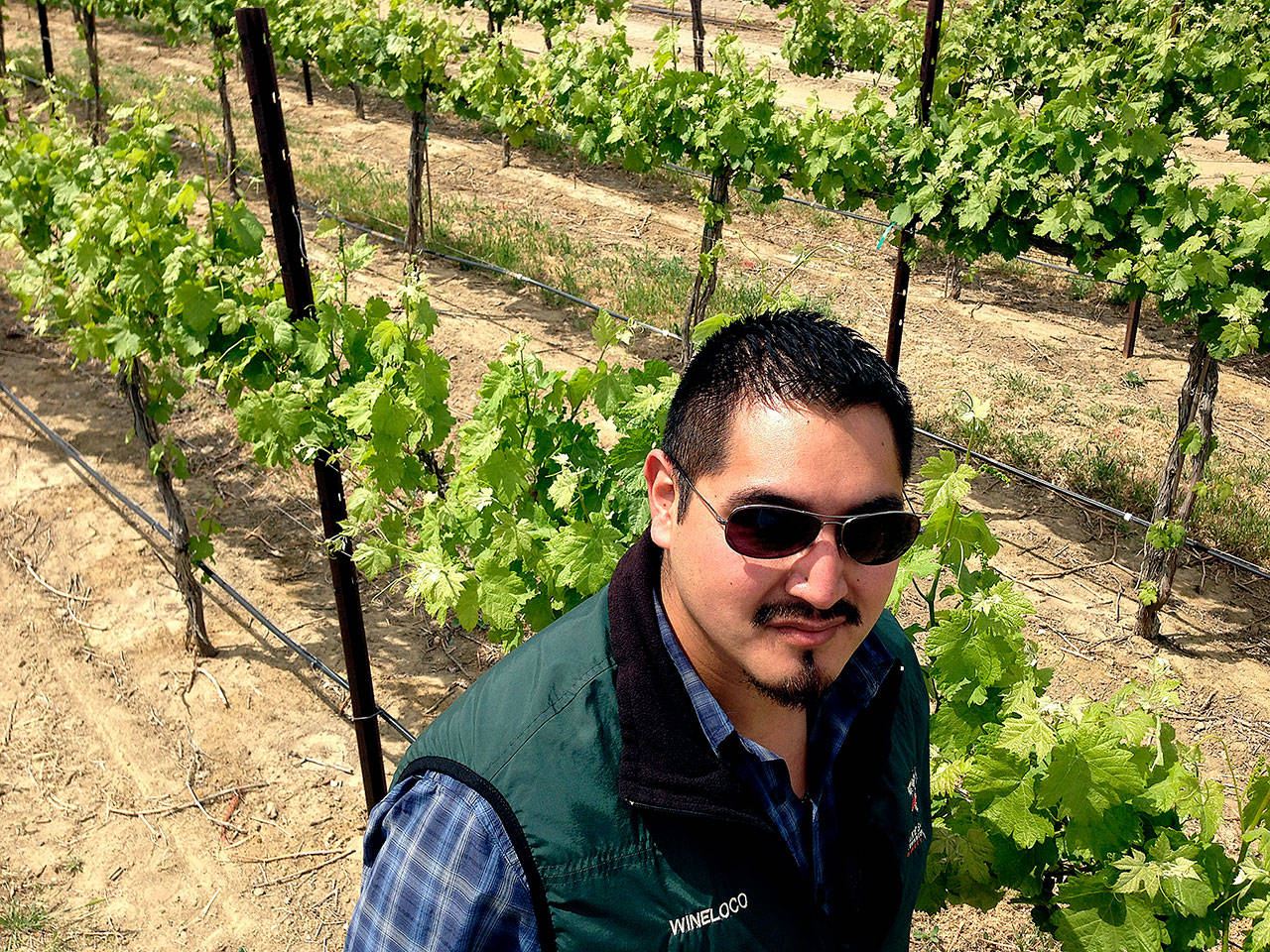 Victor Palencia owns Palencia Wine Co. in Walla Walla. His 2014 Grenache won best in show at the 2017 Walla Walla Valley Wine Competition. (Photo by Andy Perdue/Great Northwest Wine)