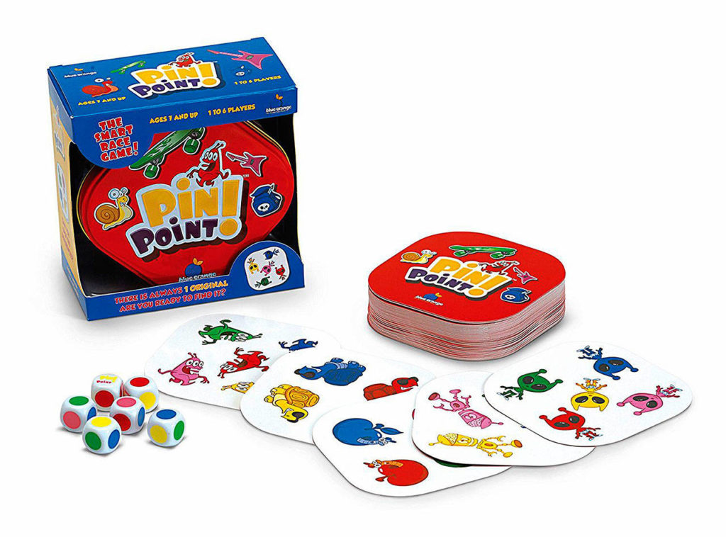 Pin Point! is a fast-paced, entertaining spin on spot-the-difference games. (Tribune News Service)
