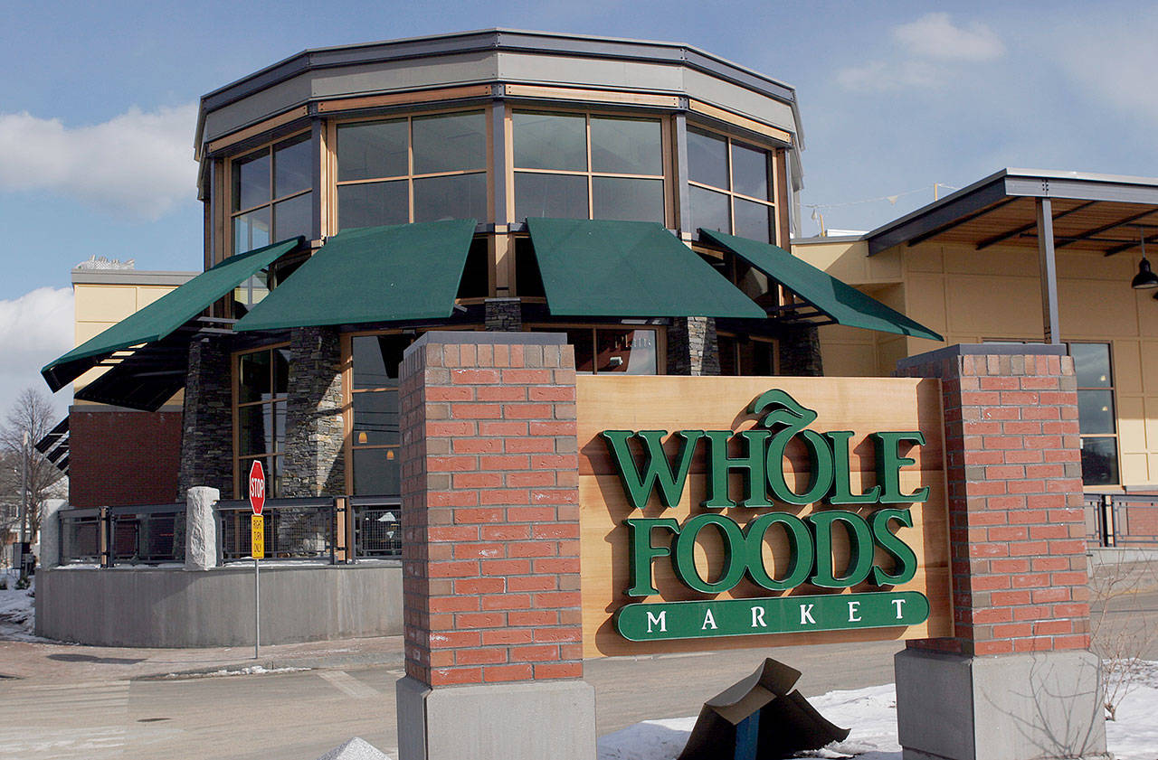 The Whole Foods Market in Portland, Maine. (AP Photo/Pat Wellenbach)