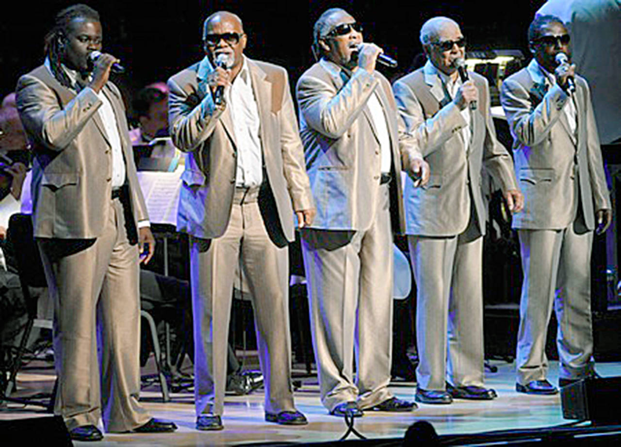 The Blind Boys of Alabama will perform at the Edmonds Center for the Arts on Dec. 21. (John Amis / Associated Press)