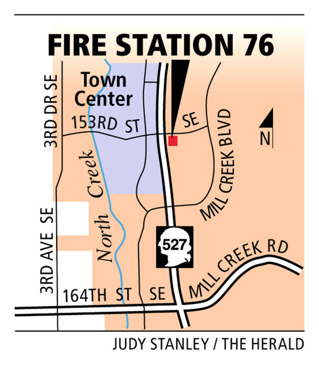 Fire Station 76 in Mill Creek is operated by Fire District 7 through a contract.